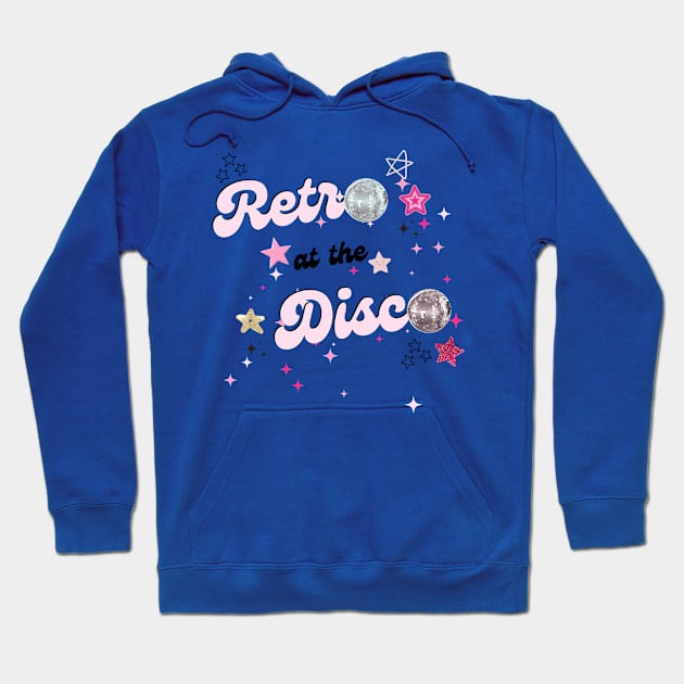 Retro at the disco Hoodie by Once Upon a Find Couture 